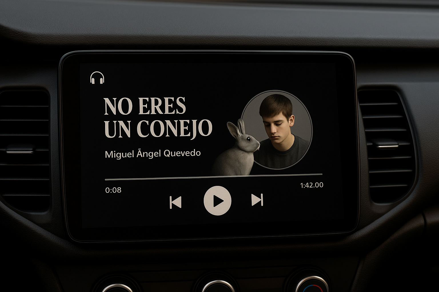 Escuchando No Eres un Conejo